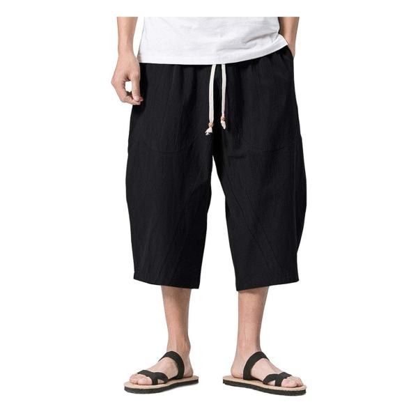 【並行輸入品】WENKOMG1 Casual Cotton Linen Shorts for Men...
