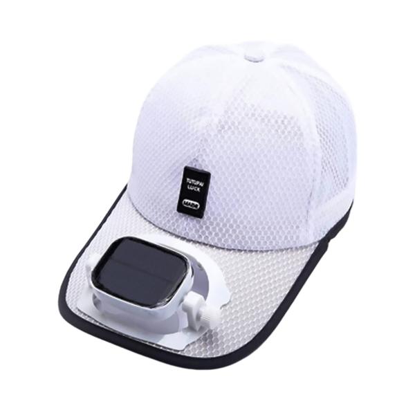 【並行輸入品】Mens Baseball Cap with Solar Fan, Summer UV...