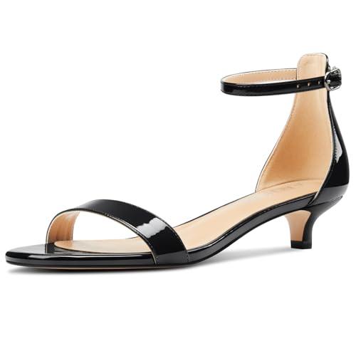 【並行輸入品】Aachcol レディース サンダル ピープ オープントゥ キトン ローヒール アンク...