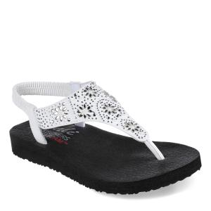 【並行輸入品】Skechers Women's, Meditation Utopia Garden Sandal White 8 M Ske