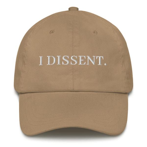 【並行輸入品】I Dissent Cap (Embroidered Dad Hat) Pro Cho...