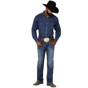 【並行輸入品】Cody James Men's Howdy Medium Dark Wash Stretch Slim Straight Je
