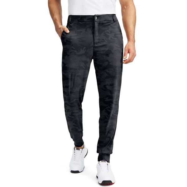 【並行輸入品】Soothfeel Men's Golf Joggers Pants with 5 P...