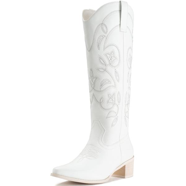 【並行輸入品】IUV Cowboy Boots For Women Pointy Toe Women...