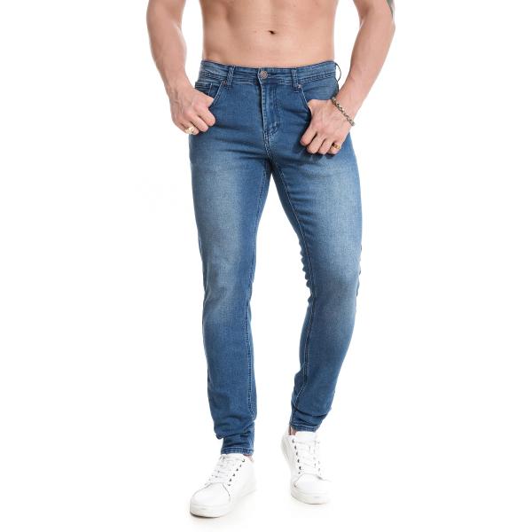 【並行輸入品】TEGIAS Mens Slim Fit Stretch Jeans Classic ...