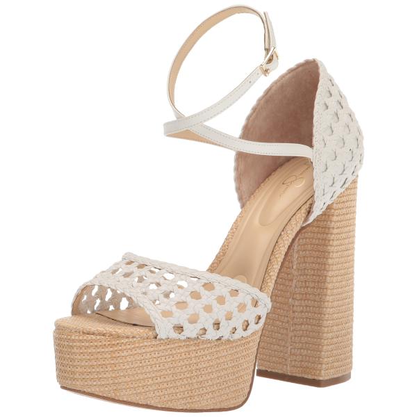 【並行輸入品】Jessica Simpson レディース Aditi ピープトウ プラットフォーム ...