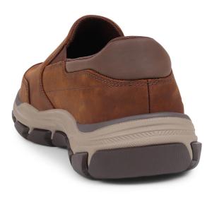 【並行輸入品】Skechers メンズ リラックスフィット:尊敬 Calum エクストラワイド幅 204480, ダークブラウン, 12 X