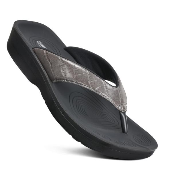 【並行輸入品】AEROTHOTIC Felice Comfortable Womens Flip F...