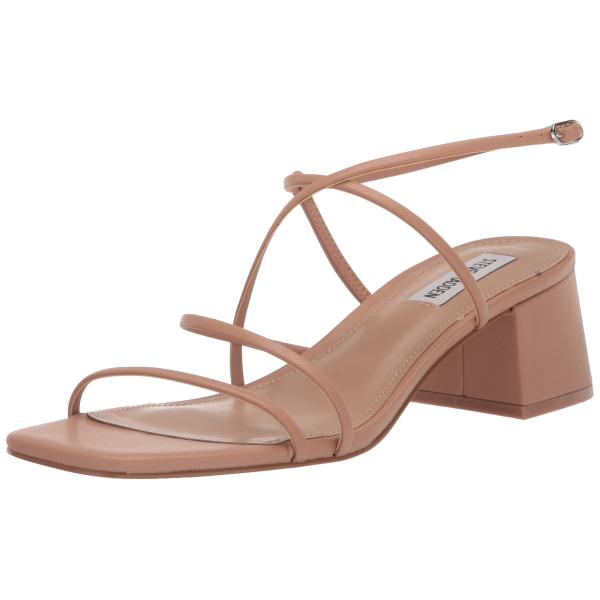 【並行輸入品】Steve Madden レディース Remmi ヒールサンダル, タン, 24.5 ...