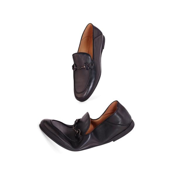 【並行輸入品】AiciBerllucci Women's Leather Loafer,Casual...