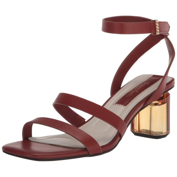 【並行輸入品】Franco Sarto レディース Lisa ストラップサンダル ヒール, 錆びたブ...