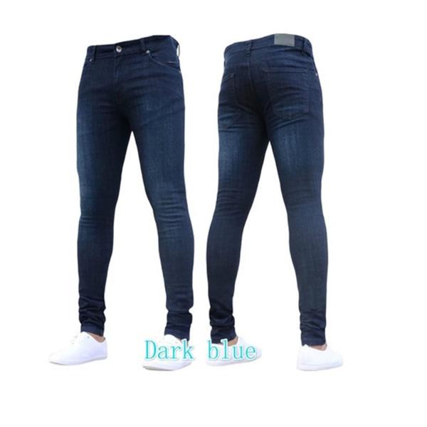【並行輸入品】ISALUX Men's Basic Jeans Fashion Versatile ...