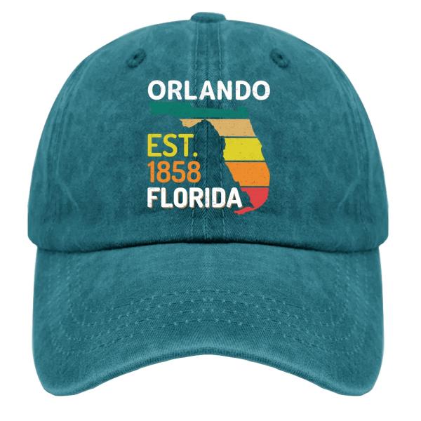 【並行輸入品】additio Dad Hat Orlando 1858 Florida Baseba...