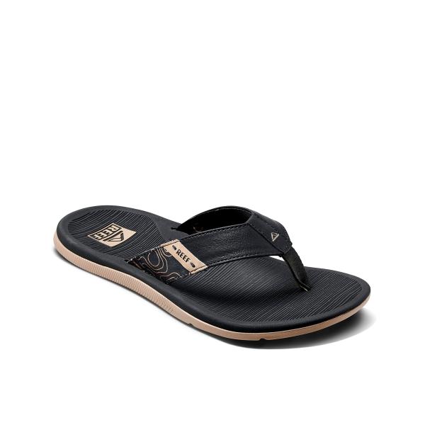 【並行輸入品】Reef メンズ サンタアナ ビーチサンダル, タン トポ, 10 Reef Men'...
