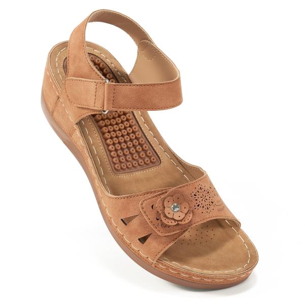 【並行輸入品】FUDYNMALC Sandals for Women Orthopedic Shoe...