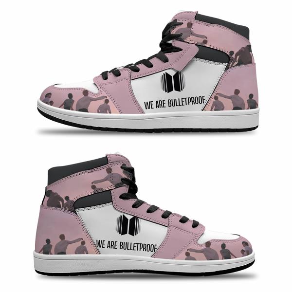 【並行輸入品】MICARE Fashion BTS High Top Sneakers,Jungko...