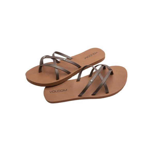 【並行輸入品】ボルコム ニュースクールII, ブラウン, 9 Volcom Women's Scho...