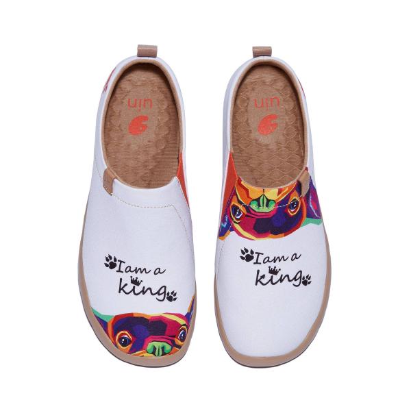 【並行輸入品】UIN Women's Art Painted Travel Shoes Slip O...