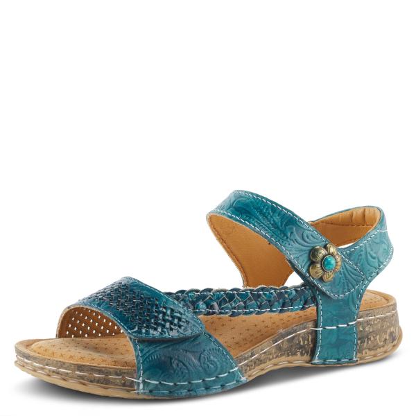 【並行輸入品】Spring Step L'Artiste レディース 人気のアンクルストラップサンダ...