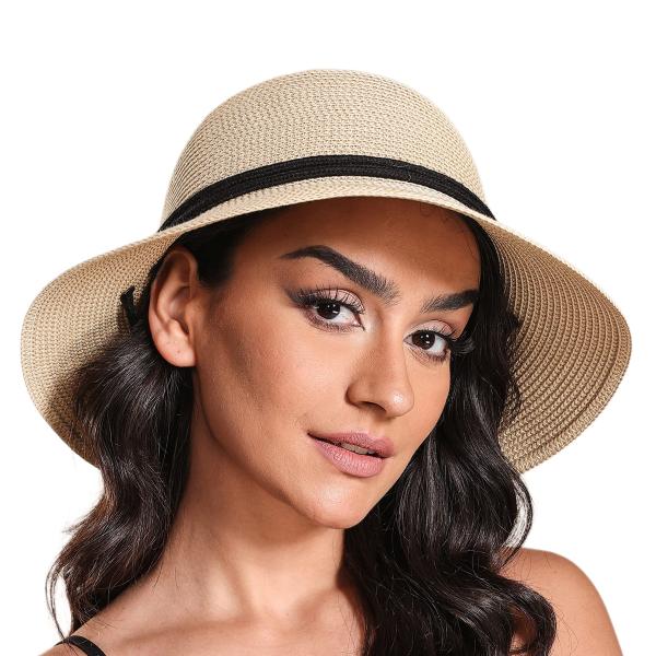 【並行輸入品】Joywant Womens Sun Hats Lanyard UPF 50+ Bea...