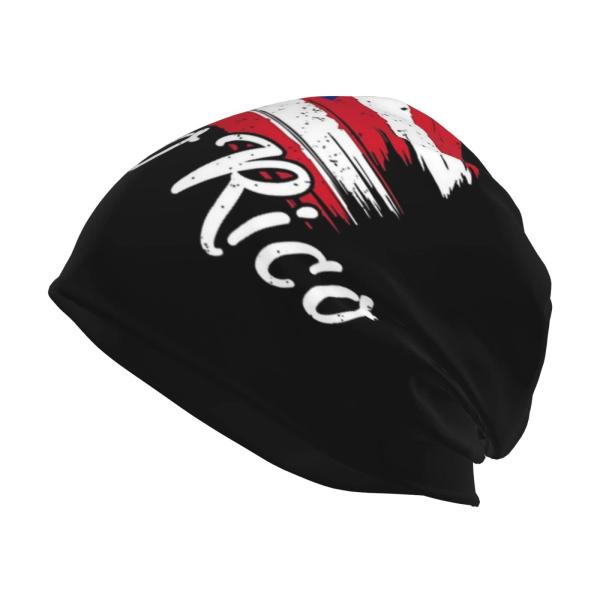 【並行輸入品】Puerto Rico Flag Beanie Hats for Men Women ...