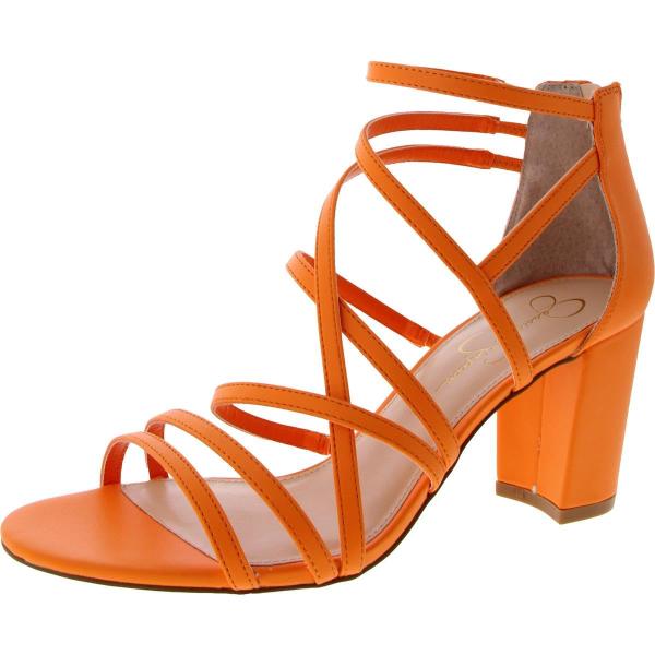 【並行輸入品】Jessica Simpson Stassey レディース ケージド フェイクレザー ...