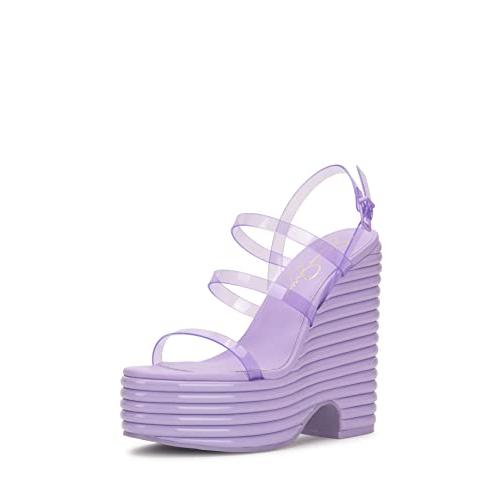 【並行輸入品】Jessica Simpson レディース Cholena プラットフォーム ウェッジ...