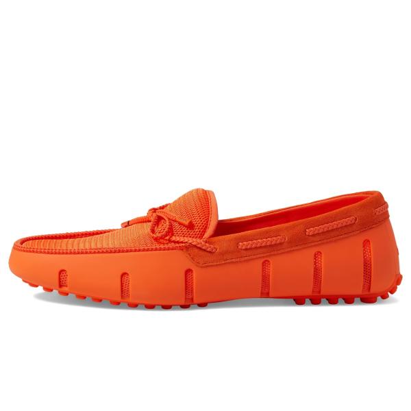 【並行輸入品】SWIMS メンズ ローファー 編み込みレース ラックスドライバーシューズ 快適で軽量...