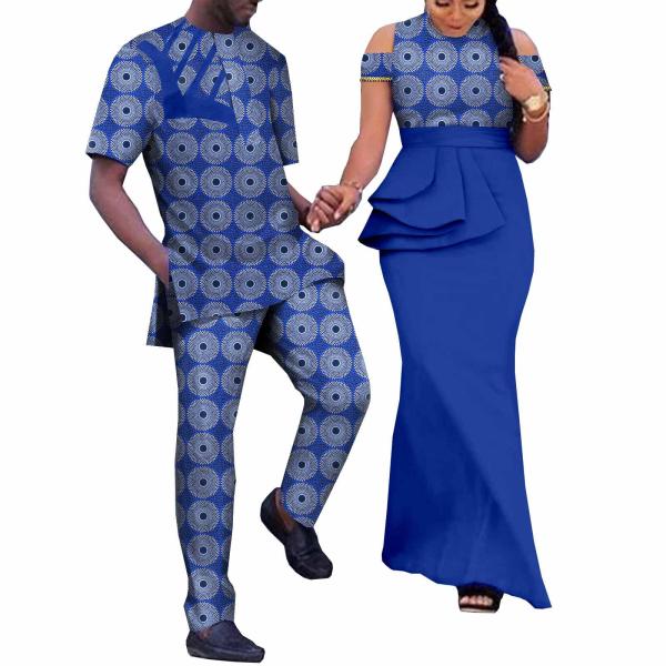 【並行輸入品】MaxPick African Print Dresses for Women Mat...