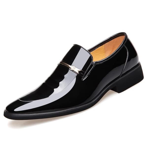 【並行輸入品】Men's Dress Shoes Oxford Formal Classic Bus...