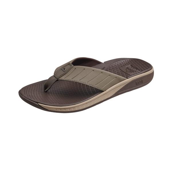 Reef メンズ デッキハンド ビーチサンダル, ジャワ(Java), 12 Reef Men&apos;s ...