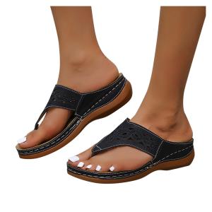 【並行輸入品】Shakumy Sandals for Women Dressy Summer,Women's Slip On Arch Sup