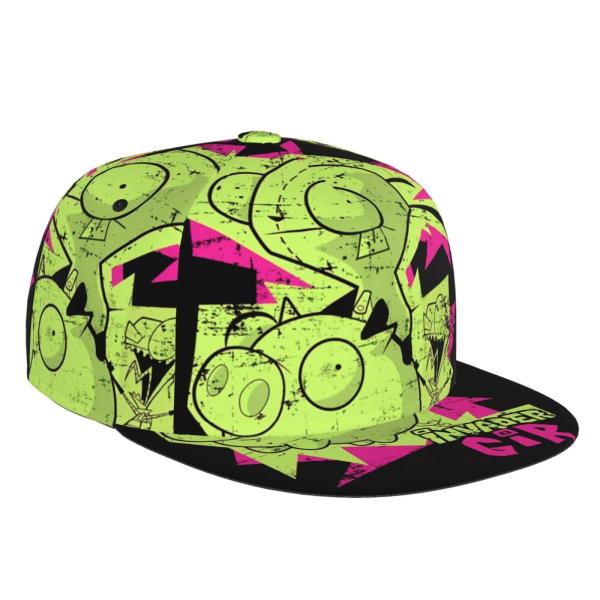 【並行輸入品】CONPELSON Flat Brim Baseball Cap Invader An...