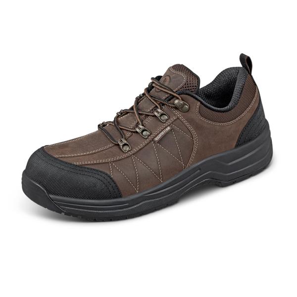 【並行輸入品】Orthofeet Men's Orthopedic Brown Leather Do...