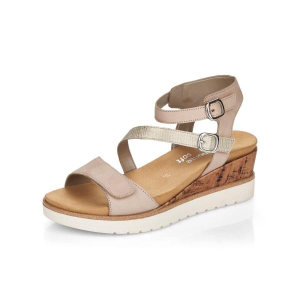 【並行輸入品】Remonte Women's R6156 Lolita Wedge Sandal