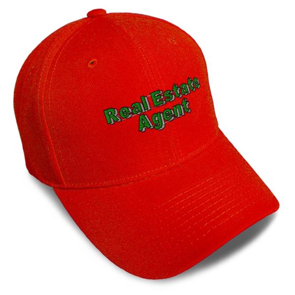 【並行輸入品】Baseball Cap Real Estate Agent Occupation A...