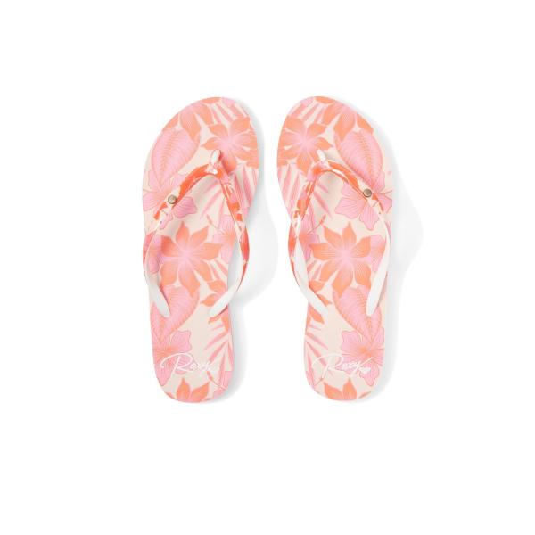 【並行輸入品】Roxy レディース Portofino ビーチサンダル, クレイジーピンクフラワー,...