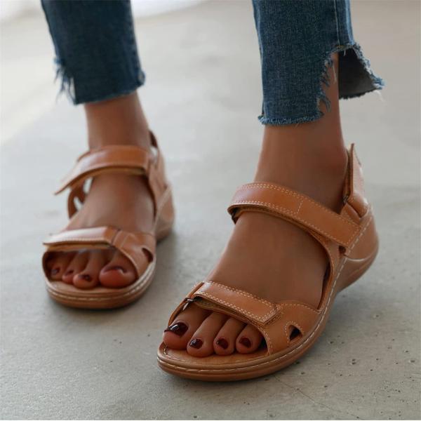 【並行輸入品】ISZI Women's Platform Sandals Wedge Shoes w...