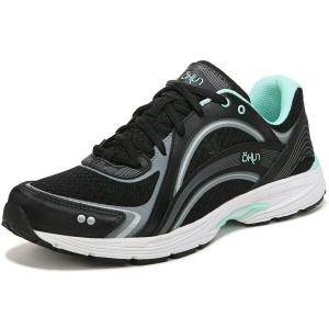 【並行輸入品】Ryka レディース Sky ウォーキングシューズ, ブラック/アクアレザー。, 9 Ryka Women's Sky Walk