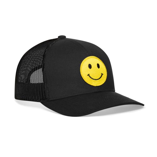 【並行輸入品】HAKA Smiley Face Hat   Smile Trucker Hat fo...