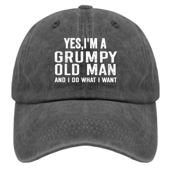 【並行輸入品】Old Man Hats I Am a Grumpy Old Man I Do Wha...