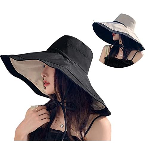 【並行輸入品】Packable Large Brim Sun Hat for Women   6.7...