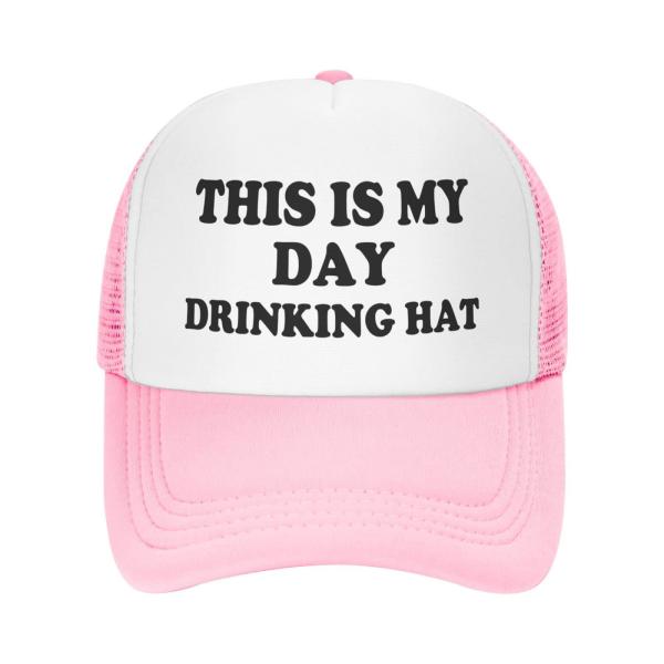 【並行輸入品】This is My Day Drinking Hat Hat Men Trucker...