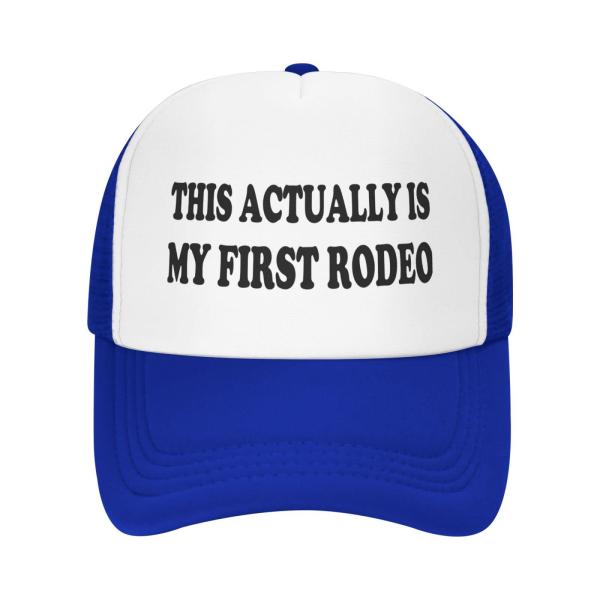 【並行輸入品】This Actually is My First Rodeo Hat Men Tru...