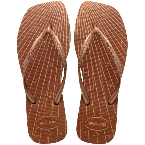 【並行輸入品】Havaianas (ハワイアナス) レディース スリム スクエア 花火 ビーチサンダ...