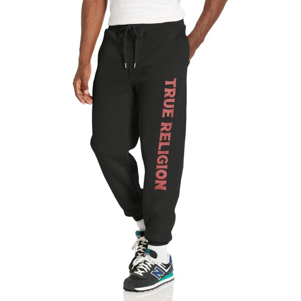 【並行輸入品】True Religion メンズ アンティーク クラシック フリース ジョガー, ジ...