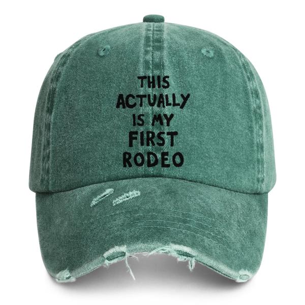 【並行輸入品】This Actually is My First Rodeo Hat for Men...