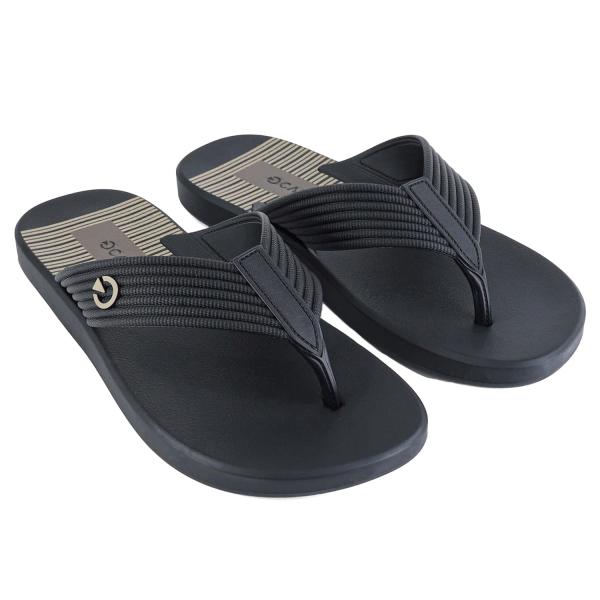 【並行輸入品】Cartago Montreal Thong Sandals for Men, Bla...