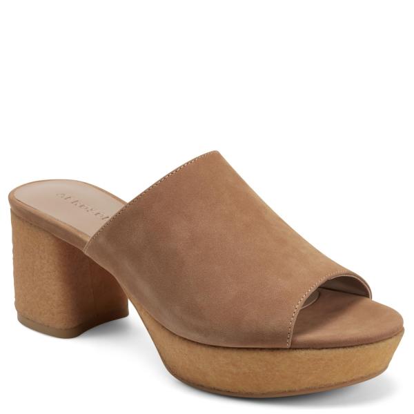 【並行輸入品】Aerosoles レディース Canie ヒールサンダル, キャメルスエード, 12...