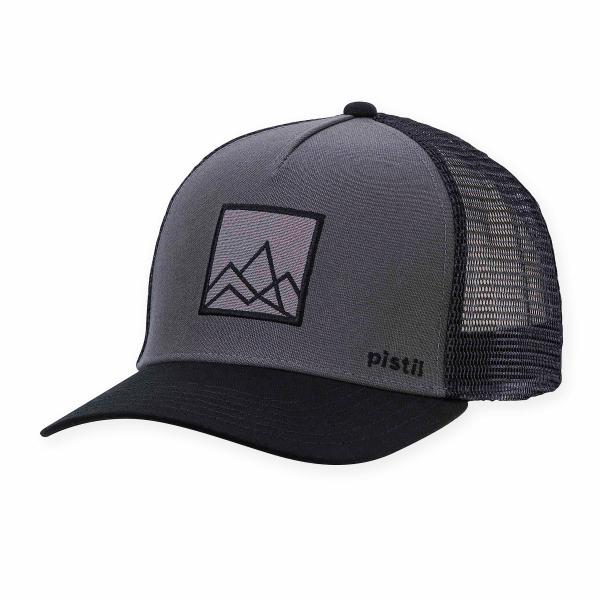 【並行輸入品】Pistil Men's Crag Trucker Hat, Black